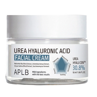 Crema de fata intensiv hidratanta cu Uree si Acid Hialuronic, 55 ml, Aplb