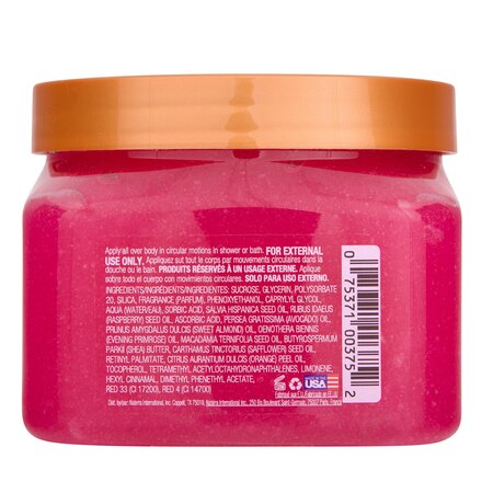 Exfoliant pentru corp Shea Raspberry Fizz, 510 g, Tree Hut 724443