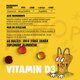 Jeleuri gumate cu vitamina D3, 60 bucati, Badagoom 724479