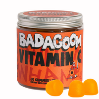 Jeleuri gumate cu vitamina C, 60 bucati, Badagoom