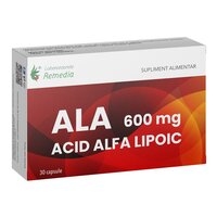 Acid Alfa Lipoic, 600 mg, 30 capsule, Remedia