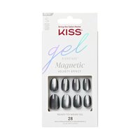 Unghii false Gel Fantasy Magnetic Dial Me, 28 bucati, Kiss