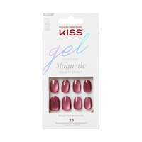 Unghii false Gel Fantasy Magnetic Set Us Free, 28 bucati, Kiss