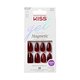 Unghii false Gel Fantasy Magnetic BeatBelles, 28 bucati, Kiss 724531