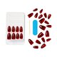 Unghii false Gel Fantasy Magnetic BeatBelles, 28 bucati, Kiss 724535