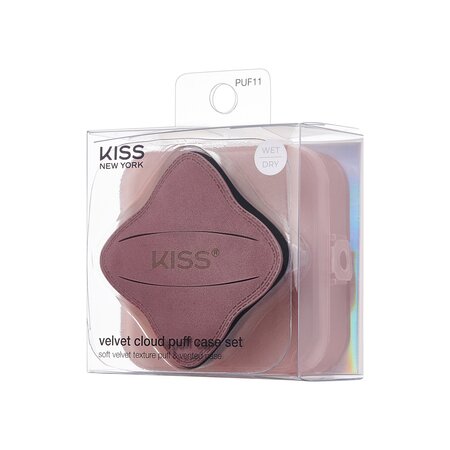 Burete make-up patrat cu suport, 1 bucata, Kiss 724598