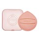 Burete make-up rotund cu suport Puff, 1 bucata, Kiss 724606