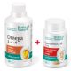 Pachet Omega 3-6-9, 90 capsule + Coenzima Q10 15 mg, 30 capsule, Rotta Natura 631558