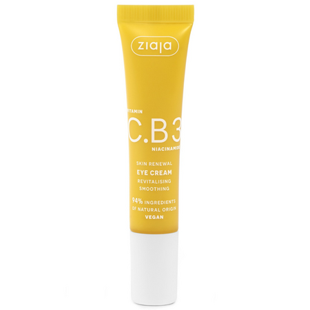 Crema hidratanta pentru ochi Vitamin C.B3 Niacinamide, 15 ml, Ziaja
