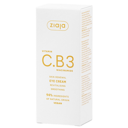 Crema hidratanta pentru ochi Vitamin C.B3 Niacinamide, 15 ml, Ziaja 724874