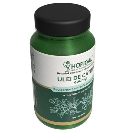 Ulei de catina, 900 mg, 60 capsule, Hofigal 724940