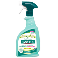 Solutie universala pentru curatare si dezinfectare cu mar verde, 750 ml, Sanytol