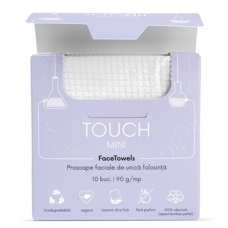 Prosoape faciale de unica folosinta Touch Mini, 10 bucati, Se:Reskin 725209