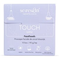 Prosoape faciale de unica folosinta Touch Mini, 10 bucati, Se:Reskin