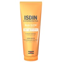 Lotiune iluminatoare cu protectie solara SPF 30 Fotoprotector Body Glow, 200 ml, Isdin
