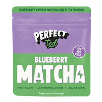 Matcha ceremoniala cu aroma de afine, 75 g, Perfect Ted