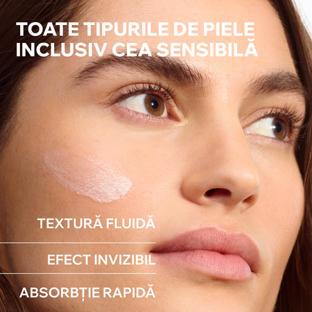 Fluid de fata ultra mat cu protectie solara SPF 50+ Bariesun, 50 ml, Uriage 725494