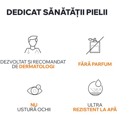 Lapte de fata pentru copii cu protectie solara SPF 50+ Bariesun, 100 ml, Uriage 725550
