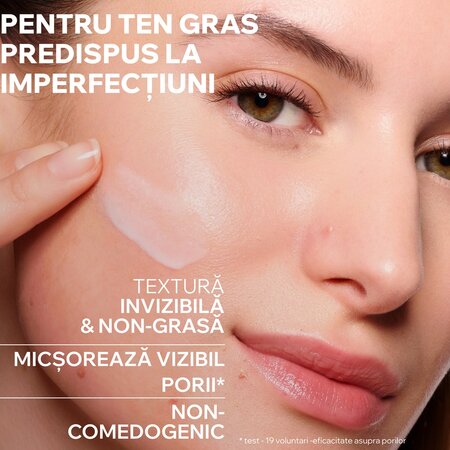 Crema pentru ten predispus la acnee cu protectie solara SPF 50+ Hyseac 3 Regul+, 50 ml, Uriage 725579