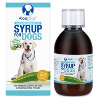 Sirop cu aloe, morcovi si miere pentru caini, 250 ml, Aloeplus