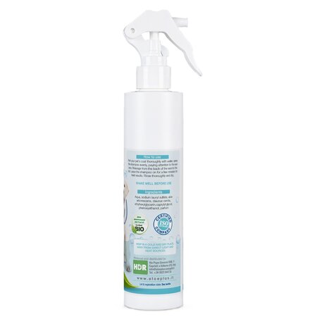 Sampon cu aloe si extract de morcovi pentru caini, 250 ml, Aloeplus 725946
