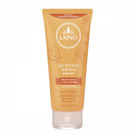 Gel de dus cu caise, 200 ml, Laino