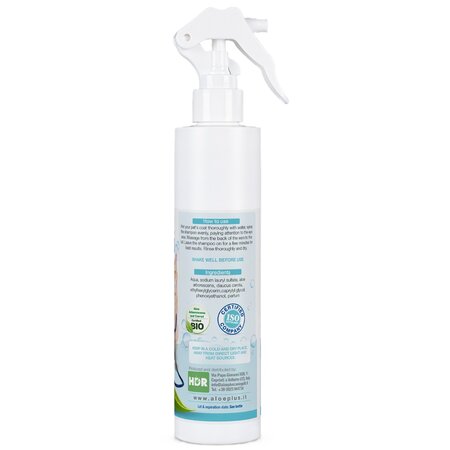 Sampon cu aloe si extract de morcovi pentru pisici, 250 ml, Aloeplus 725994