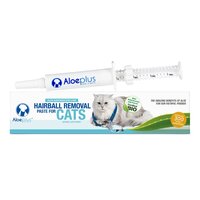 Pasta orala pentru prevenirea si indepartarea ghemelor de par pentru pisici, 15 ml, Aloeplus