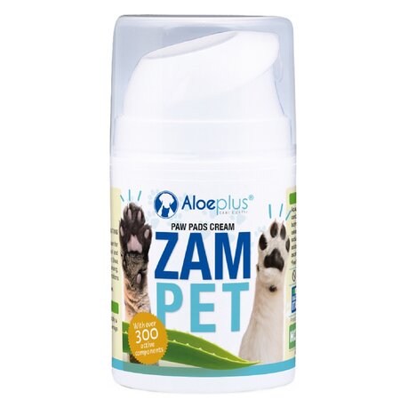 Crema protectoare si regeneranta pentru labute caini si pisici Zampet, 50 ml, Aloeplus 726019