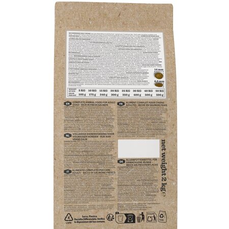 Hrana uscata cu somon pentru caini, 2 kg, Dr. Pol 726176