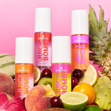 Spray de corp Caramel Crush 02 Juicy Bomb Body Mist, 100 ml, Essence 726143