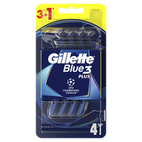 Aparate de ras de unica folosinta Blue3 Plus Comfort, 4 bucati, Gillette