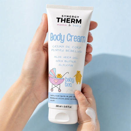 Crema de corp pentru bebelusi Mama & Baby, 250 ml, Synergy Therm 726449