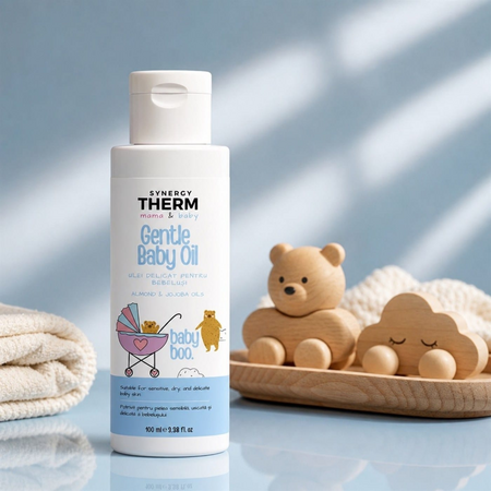 Ulei delicat pentru bebelusi Mama & Baby, 100 ml, Synergy Therm 726506
