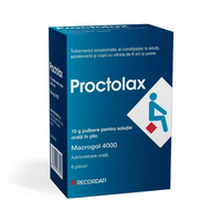 Proctolax, 4 g pulbere pentru solutie orala, 8 plicuri, Casen Recordati