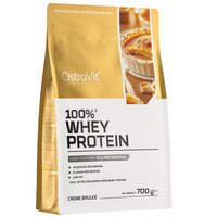 Pudra proteica din zer cu aroma de crema de zahar ars, 700 g, OstroVit