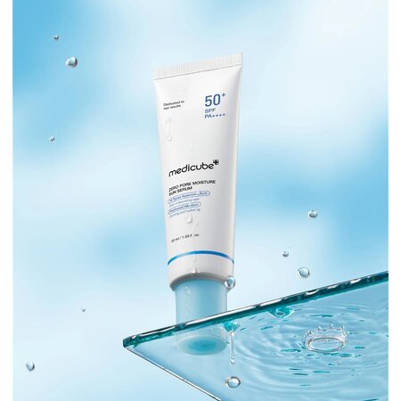 Ser de fata cu protectie solara SPF50+ PA++++ Zero Pore, 50 ml, Medicube 726862