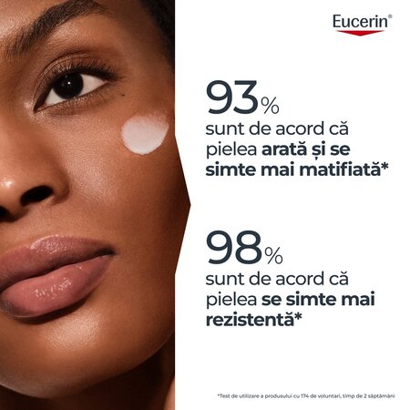 Ser cu efect matifiant si SPF 50+ Oil Control Ultra Light UV, 30 ml, Eucerin 727294