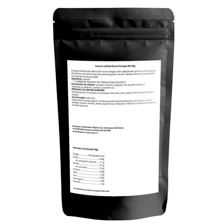 Ananas liofilizat, 50 g, Niavis 727330