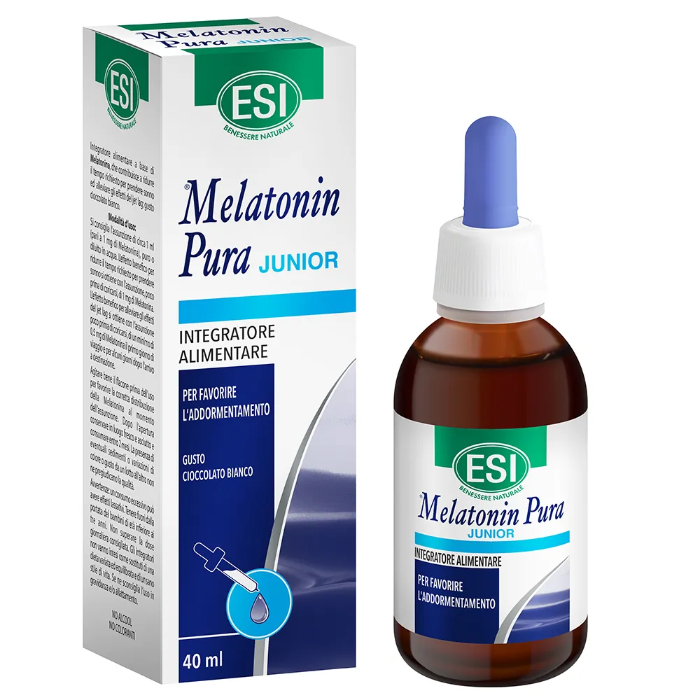 Melatonina Pura Junior 1 mg, 40 ml, EsiSpa