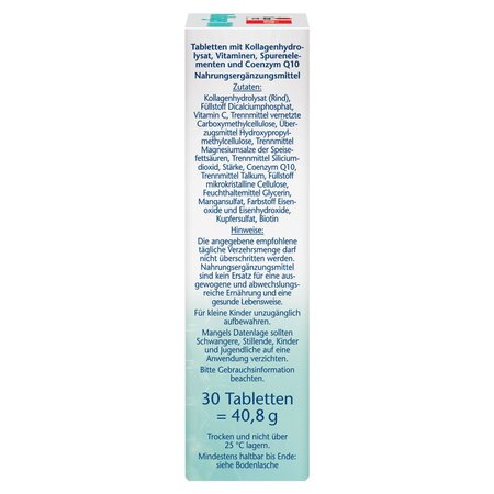 Kollagen, 1000 mg, 30 tablete, Doppelherz 727400