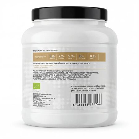 Proteina eco din mazare, 900 g, Vitarise 727602