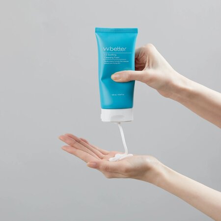 Spuma de curatare calmanta 5.5 Soothing, 120 ml, Vvbetter 727626