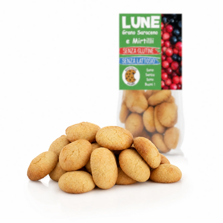 Biscuiti bio cu hrisca si afine, 200 g, Biovicta 727773