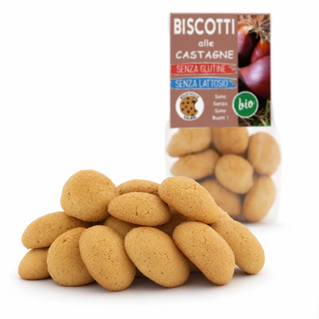 Biscuiti bio cu castane, 200 g, Biovicta 727791