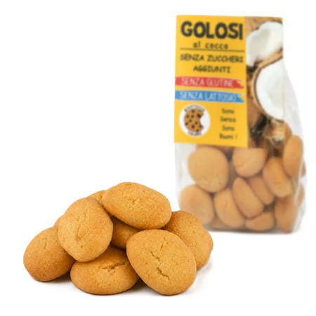 Biscuiti cu nuca de cocos, fara zahar, 180 g, Biovicta 727807