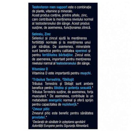Testosteron, 30 tablete, Lucovitaal 729156