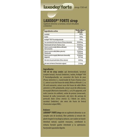 Sirop Laxodep Forte, 150 ml, Dr. Phyto 728215