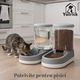 Set dispenser automat pentru apa si mancare la caini si pisici, 3.8 l, Yatrick 728183