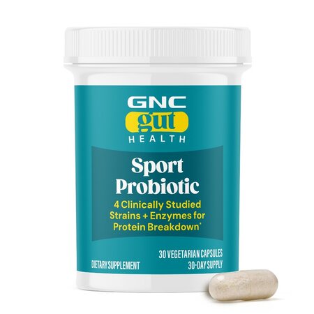 Prebiotic cu 25 miliarde culturi vii pentru sportivi, 30 capsule, GNC 728305